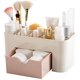 thumbnail image 4 of Caja de almacenamiento de cosméticos de escritorio, caja de almacenamiento de joyería multifuncional multiespacio para el hogar con cajón, 4 of 5