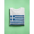 thumbnail image 3 of Greece Flag Design. Sweatshirt Men -Image by Shutterstock, Male 4X-Large, 3 of 4