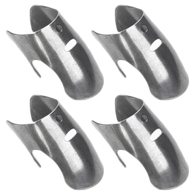 KAKOWELY kitchen hand protectors 4pcs Finger Protectors Vegetable Cutting Protection Guards Nuts Peeling Finger Guard Household Kitchen Cutting Protection Tools