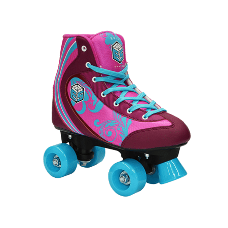 Epic Cotton Candy Kids Quad Roller Skates