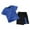BU2, variant on Toddler Boys Outfits Girls Sports Suit Short Sleeve T Shirt Tops With Shorts Summer Quick Drying Clothing Set Jogging Football Tracksuit Kid Clothing Suits,Size 3 Years-4 Years