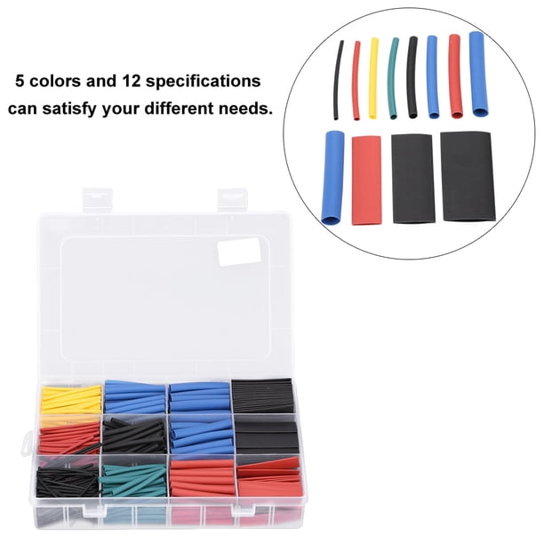 Tubo termorretráctil, 560 piezas/caja Cable Cable Tubo termorretráctil Tubo termorretráctil Características mejoradas