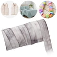 thumbnail image 3 of Elastic Band Braided Spandex Waist Band Webbing for Sewing Couch Gray White, 3 of 8