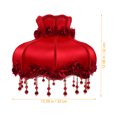 thumbnail image 2 of Mobutofu Cloth Lamp Shade Red 1Pack for Floor Lamp in Retro Style for Home Users, 2 of 7