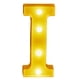 thumbnail image 2 of Letrero con letras LED iluminadas para decoración del hogar, fiestas, bodas, letras iluminadas, letrero con letras del alfabeto a pilas, para decoración de fiestas de cumpleaños y Navidad, luz de adve, 2 of 4