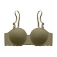 thumbnail image 4 of ZZwxWA Bras for Women Soft Support Adjustable Spaghetti Strap Seamless Bralette Full-Coverage Push Up Comfort Everyday Bra, 4 of 5