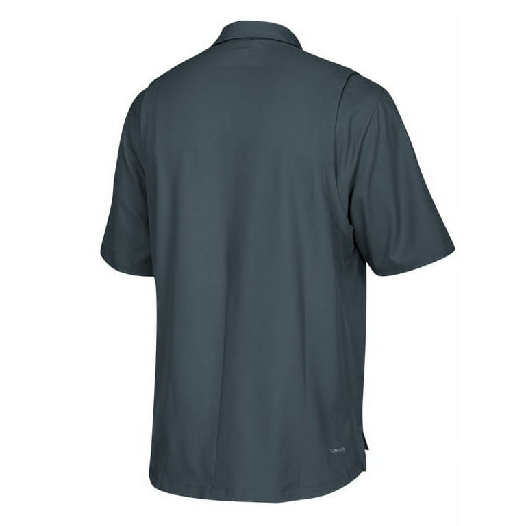 Adidas men's team hotsell iconic full button polo