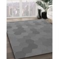 thumbnail image 3 of Ahgly Company Machine Washable Indoor Square Transitional Ash Gray Area Rugs, 8' Square, 3 of 7
