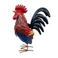 thumbnail image 4 of Figura metal, adorno jardín, resistente a la intemperie, escultura animal 3D, decoración para patio, jardín, granja y exteriores. Estilo B, 4 of 8