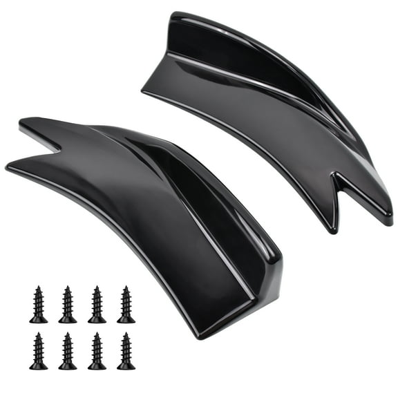 Hex Autoparts 2 PCS Rear Bumper Splitter Spats Diffuser for 2014 2015-19 Corvette C7 Stingray
