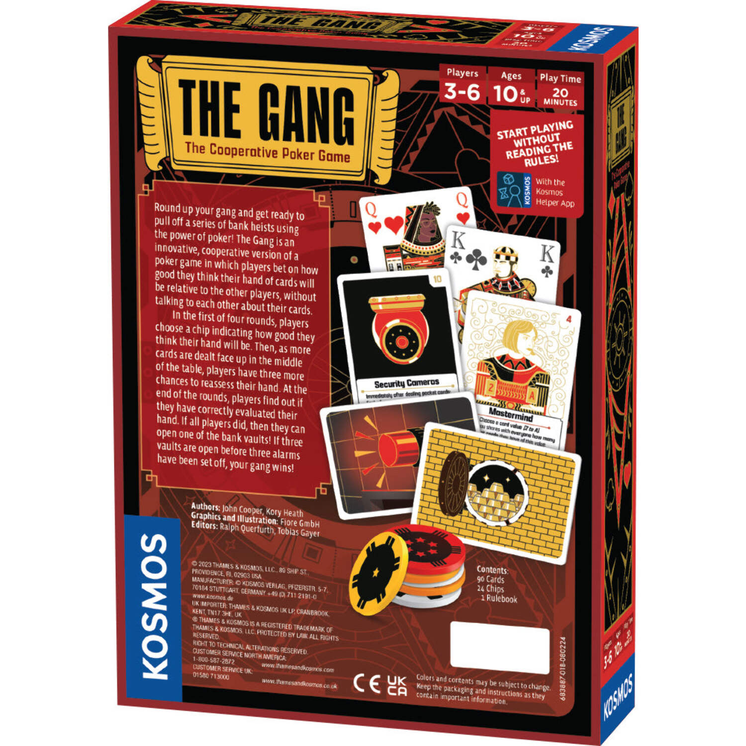 Thames & Kosmos, Cooperative Poker Game The Gang, + more - Walmart.com