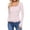 C-Pink8, variant on Long Sleeve Shirts For Women Slim Fit Lace Trim Square Neck Blouse Flared Sleeve Base Layer Shirt Trendy Tops