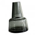 thumbnail image 3 of Jarrón de flores de vidrio, jarrón minimalista con forma de capullo, maceta de almacenamiento, adornos hidropónicos estilo B, 3 of 9