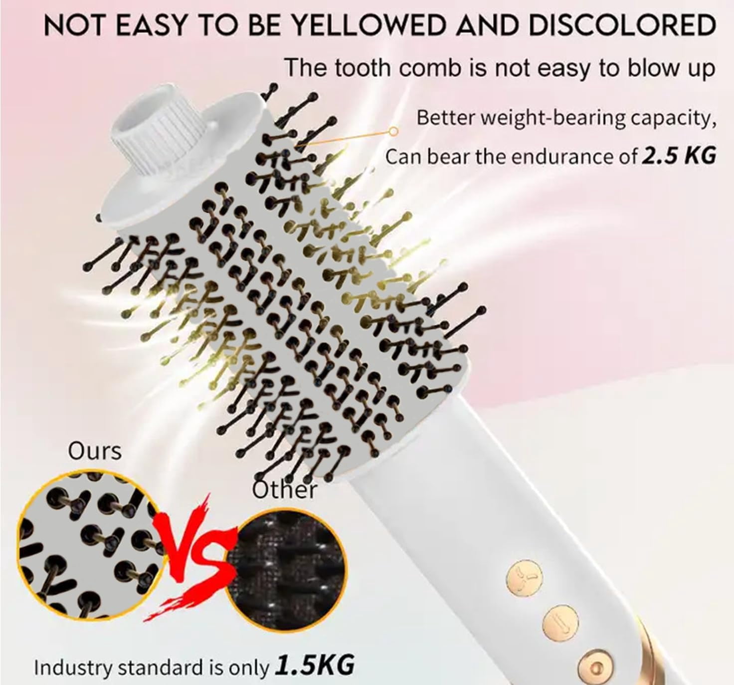 9 in 1 Hair Styler & Blow Dryer Set – New Hair Dryer with Auto Curling Technology, Diffuser, Left & Right Air Curlers, Curling Brush, Straightener Brush & Nozzle
