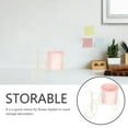 thumbnail image 6 of Raindrops Rustic Metal Bike Plant Stand for Storage Use Pink Color Adds Charm to Home Decor 7.5"x4.3", 6 of 8