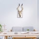 thumbnail image 4 of Resina Long Horned Decor Skull Decoración de Halloween Montaje en pared Decoración colgante de pared 3D Skull Sheep Head Escultura de pared para l 565x215x13cm Fernando escultura de pared, 4 of 8
