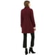 thumbnail image 5 of Abrigo De Invierno Con Bolsillos Inclinados Con Doble Botonadura Y Cuello Alto Para Mujer Borgoña XL, 5 of 6