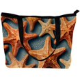 thumbnail image 2 of Starfish Canvas Leather Mix Handbag Twill Sponge Jeanette 30x10.5x39cm/11.8x4.1x15.4in, 2 of 5