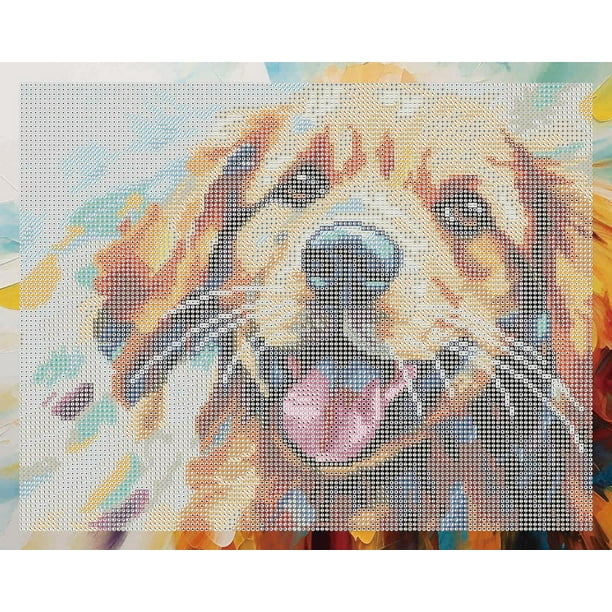 DIAMOND DOTZ® Color Splash Dog Special Edition Diamond Painting