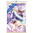 thumbnail image 3 of James Booker - Epic Space Sloth Riding On Unicorn Wall Poster with Magnetic Frame, 22.375" x 34", 3 of 6