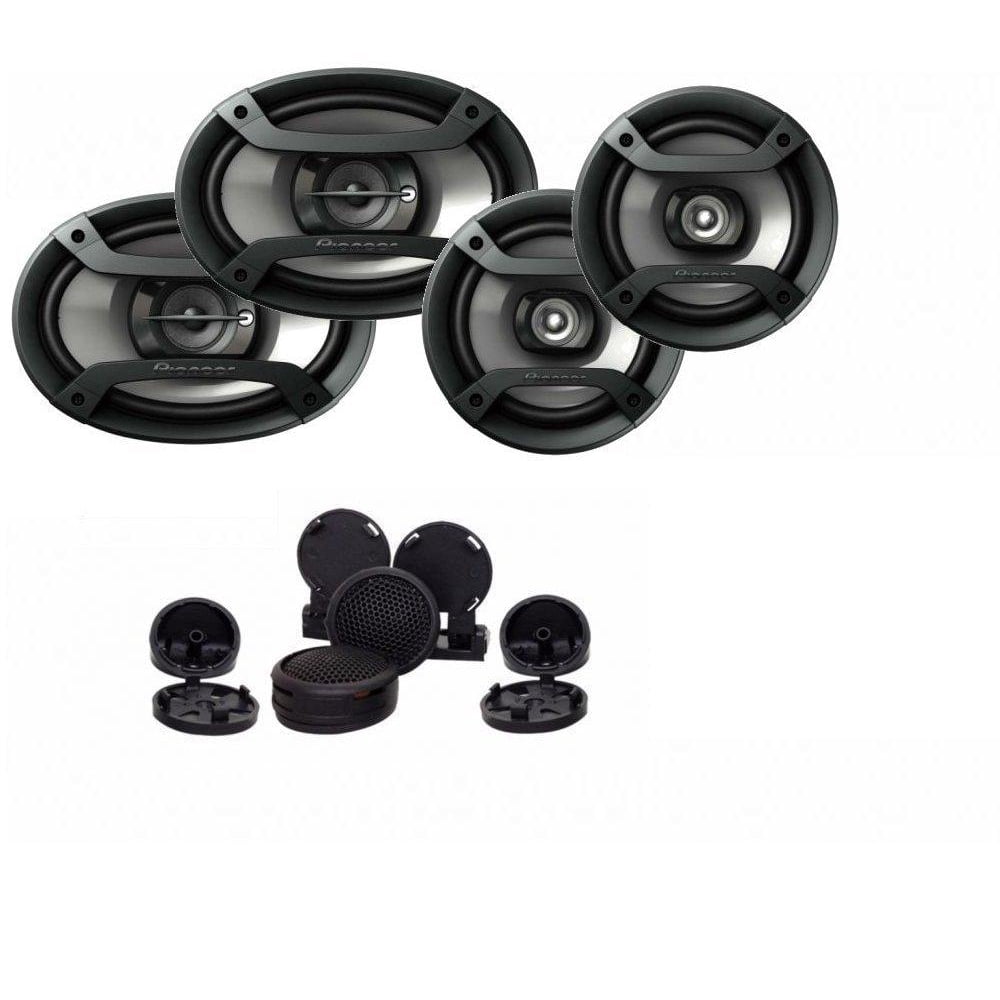 Pioneer TS165P + TS695P Two Pairs 200W 6.5" + 230W 6x9" Car Audio 4