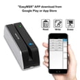 thumbnail image 2 of MSR X6 Bluetooth VIP Tarjeta Swiper Lector Escritor Codificador Hico 3 Pistas USB y Bluetooth, 2 of 4