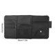 thumbnail image 4 of Kenally PU cuero coche visera bolsa gafas de sol bolsa almacenamiento estuche organizador negro Type2 NO2, 4 of 6