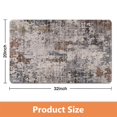 thumbnail image 5 of Embrace Luxury with our 20x32 inch Modern Abstract Gray Runner Rug: Soft, Non-Slip, Perfect for the Bathroom, Kitchen, Laundry Room, Entryway, 5 of 5