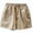 Khaki, variant on YunPes Middle Children's Straight Tube Fashionable Loose Casual Jeans Girls Size 16 Shorts
