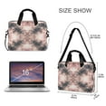 thumbnail image 3 of 16" Laptop Briefcase for Work Travel Laptop Shoulder Bag Carrying Handbag Laptop Case Soft Pink Tie-dye Pattern, 3 of 8