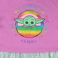 thumbnail image 4 of Star Wars Baby Yoda Girls' Little Tulle Costume Dress- Sizes 4-16 - The Mandalorian The Child Bassinet Portrait, 4 of 5