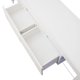 thumbnail image 4 of Modern White/Black TV Stand 160&times;35&times;45CM 20 Colors LED TV Cabinet w/Remote Control Lights Easy to Clean Assemble [US-Stock] My Lux Decor Round, 4 of 8