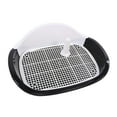 thumbnail image 1 of Bandejas de protección de suelo para entrenamiento de orinal para perros, rejilla de malla desmontable para limpieza Negro jinwen Inodoro con bandeja de arena, 1 of 8