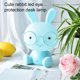 thumbnail image 2 of Lámpara de conejo Welling con gafas, sensor táctil, LED, protección ocular, luz de noche de mesa de dibujos animados para niños, 2 of 8