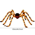 thumbnail image 4 of Shoreew Halloween Giant Light Up Spider Scary Realistic Hairy LED Spider with Bendable Legs for Indoor Outdoor Halloween Yard Home House Decor, 4 of 6