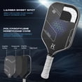 thumbnail image 3 of Pickleball Paddles Set of 2 T700 & 16mm Carbon Fiber Pickleball Paddles with CMS Matte Surface Lightweight Honeycomb Core & Durable Edge Guard Protector & Comfortable Grip, 3 of 7