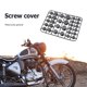 thumbnail image 3 of 30 unids/set tapa de tornillo de motocicleta tapas de perno de tuerca de motor decoración (negro) Hugtrwg Para estrenar, 3 of 7