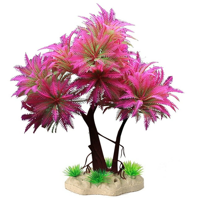 Artificial Aquarium Plant Realistic Decorative Aquatic Plant Fish Tank Decor