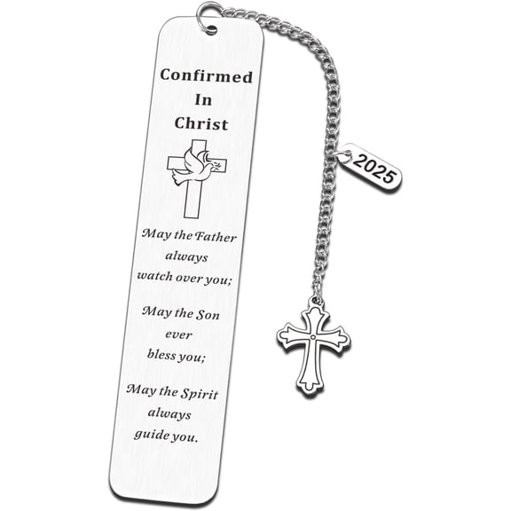 Religious Christian Confirmation Gifts Baptism Gifts for Teen  Teenage First Communion Gift Bookmark for Women Graduation Birthday Gift for Her Stocking Stuffers for Teen