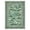 Green, variant on Garvee 2'x6' Floral Runner Rug Bordered Water Lily Print Carpet, Washable Non Slip Accent Rug Soft Low-Pile Indoor Rugs for Hallway Bedroom Kitchen, Blue