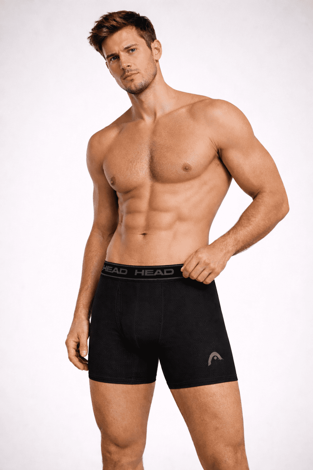 Men's HEAD All Over Mesh Performance Underwear Boxer Briefs, 4-Pack (Sizes S–XL)