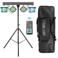 thumbnail image 1 of DJ Lights Sparklingtrack 5 en 1 con soporte de 1,8 m y bolsa de transporte, 1 of 9