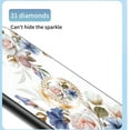 thumbnail image 4 of Samsung Galaxy A32 5G Case with Diamond Ring Stand, Dteck Lightweight Slim Fit Floral Flower Phone Case for Samsung Galaxy A32 5G - Peony, 4 of 7
