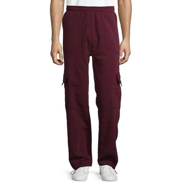 climate concepts men's and big men's fleece cargo pants