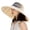 Beige, variant on Sun Hat for Women Packable Wide Brim Sun Hat for Women with Zipper Fully Light Blocking Design for Sun