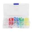 thumbnail image 1 of 200Pcs 3mm 5mm Red Yellow White Green Blue Assortment Emitting LED Diodes Light Kit Set, for DIY and Repair Equipment, with Plastic Box for Organized Storage, 1 of 8
