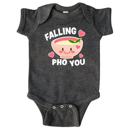 

Inktastic Falling Pho You with Cute Pho Bowl Gift Baby Boy or Baby Girl Bodysuit