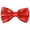 Red, variant on Men's Sequin Bow Ties Adjustable Neck Length Solid Color Bow Ties Red