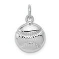 thumbnail image 1 of FB Jewels 14k White Gold Baseball Charm, 1 of 1