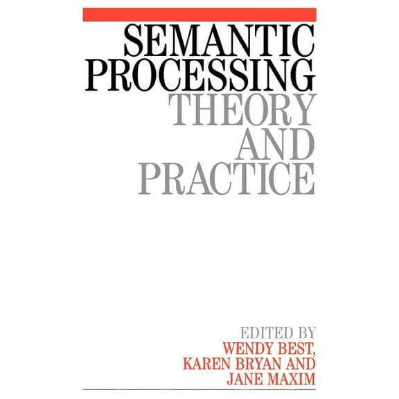Semantic Processing, (Paperback)